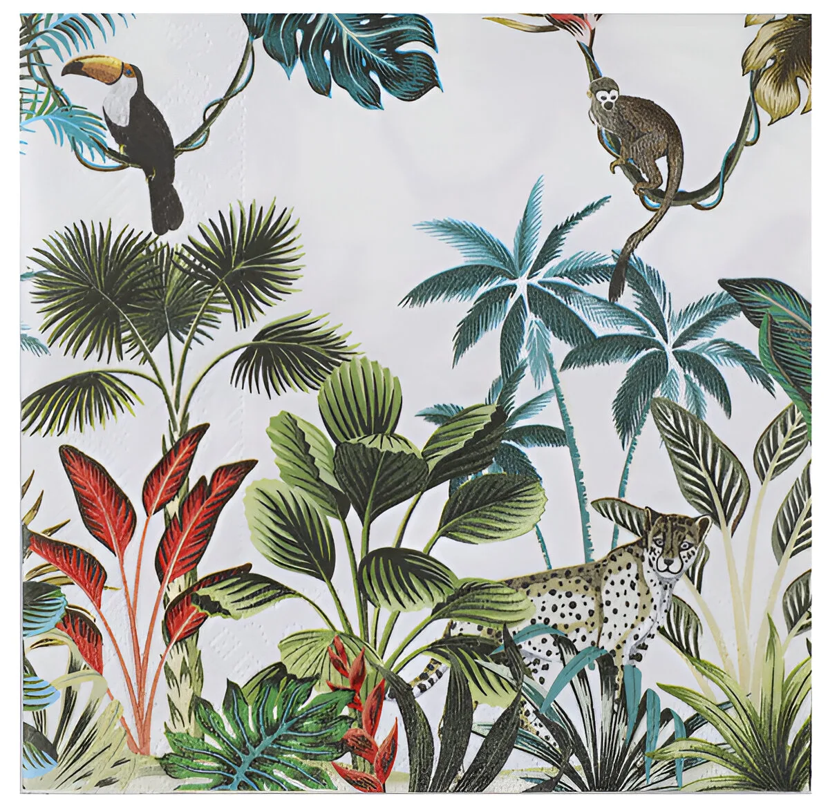 Χαρτοπετσέτες Tropical Jungle (20 τεμ)
