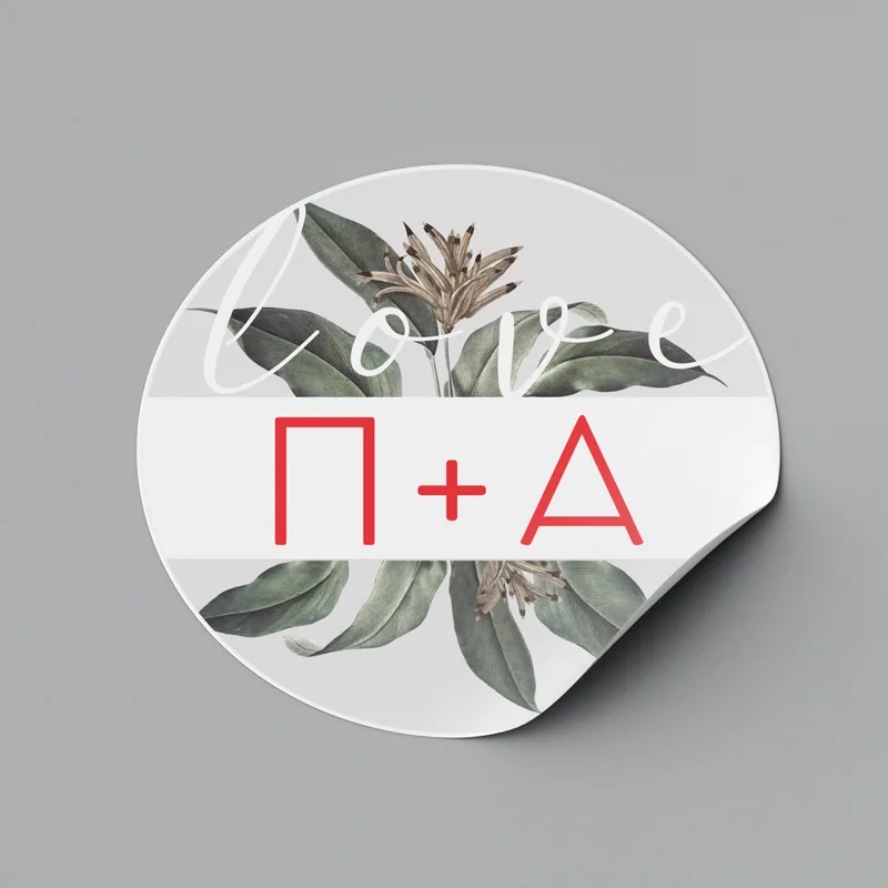 Αυτοκόλλητα Dusk Botanical (10 τεμ)