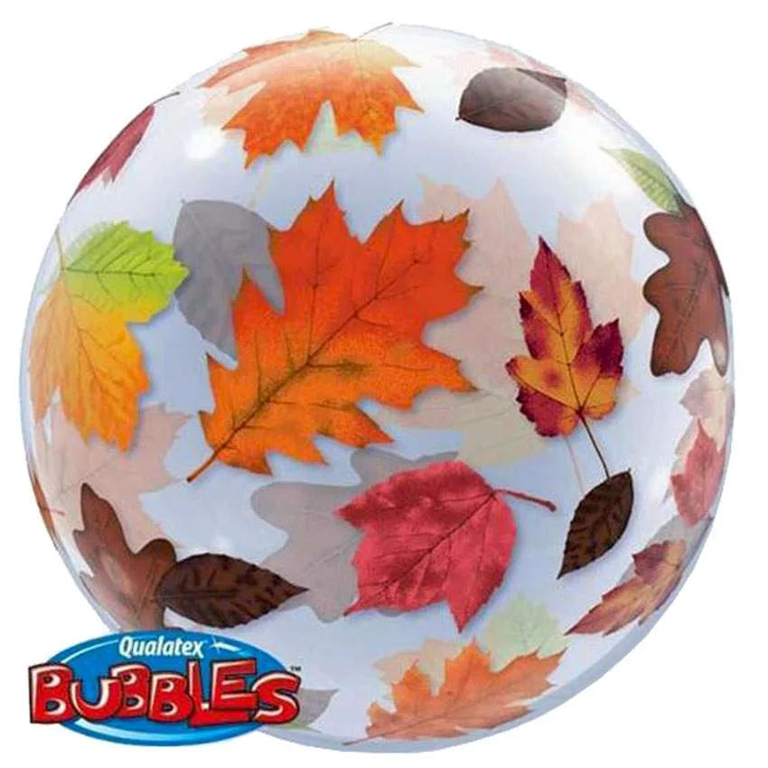 22" Bubble Μπαλόνι Φθινοπωρινά φύλλα