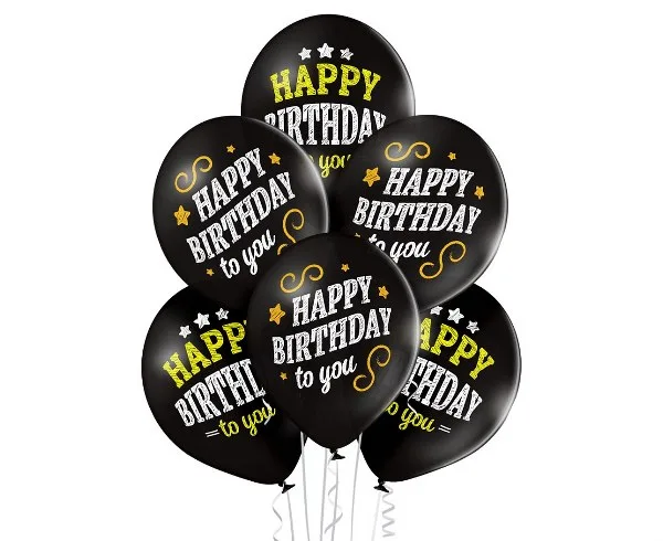 Σετ μπαλόνια "Happy Birthday to You" (6 τεμ)
