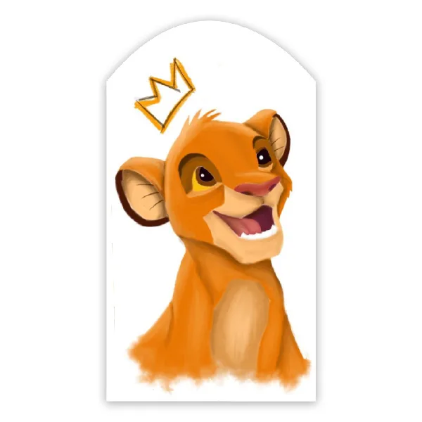 Ξύλινο διακοσμητικό Simba