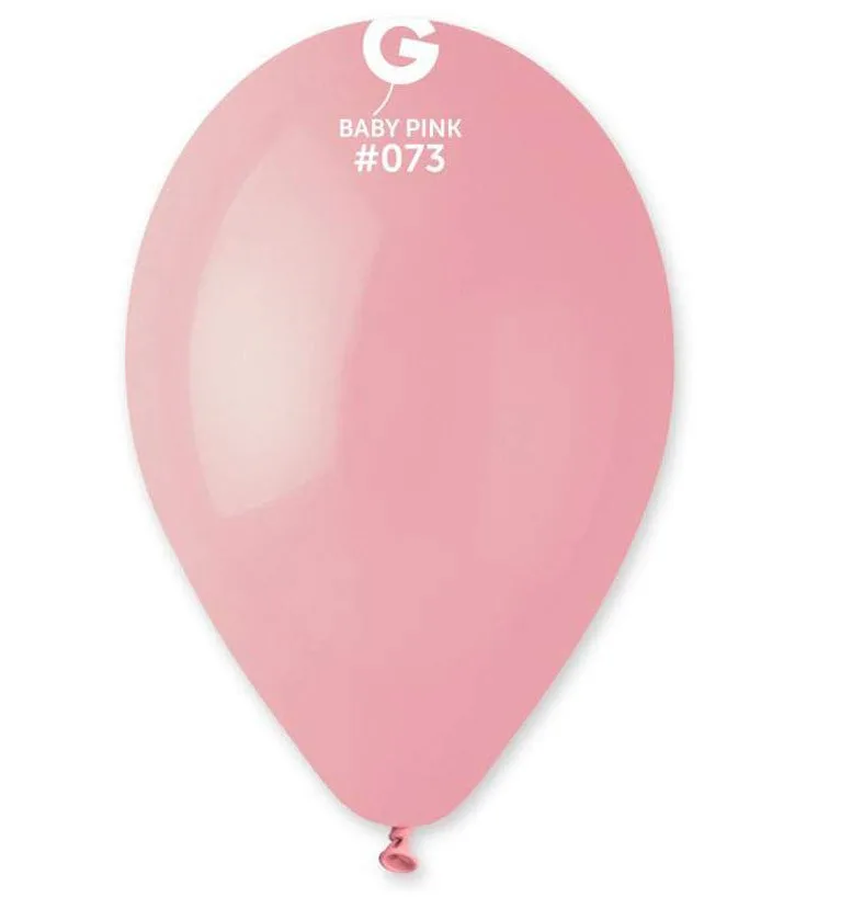 Λάτεξ Μπαλόνια Baby Pink (10 τεμ)