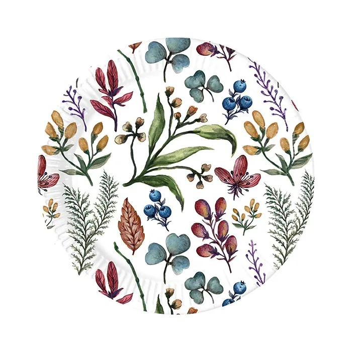 Πιάτα γλυκού Botanical (8 τεμ)