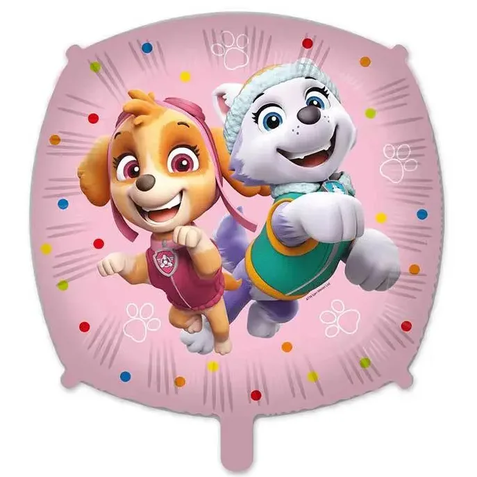 18" Μπαλόνι τετράγωνο Paw Patrol - Skye &amp; Everest