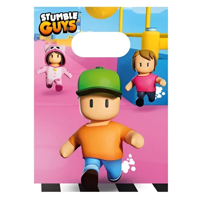 Σακουλάκια για δωράκια - Stumble Guys (4 τεμ)
