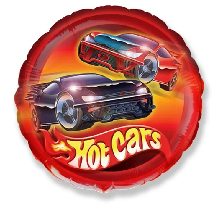 18" Μπαλόνι Αυτοκίνητα Hot Cars