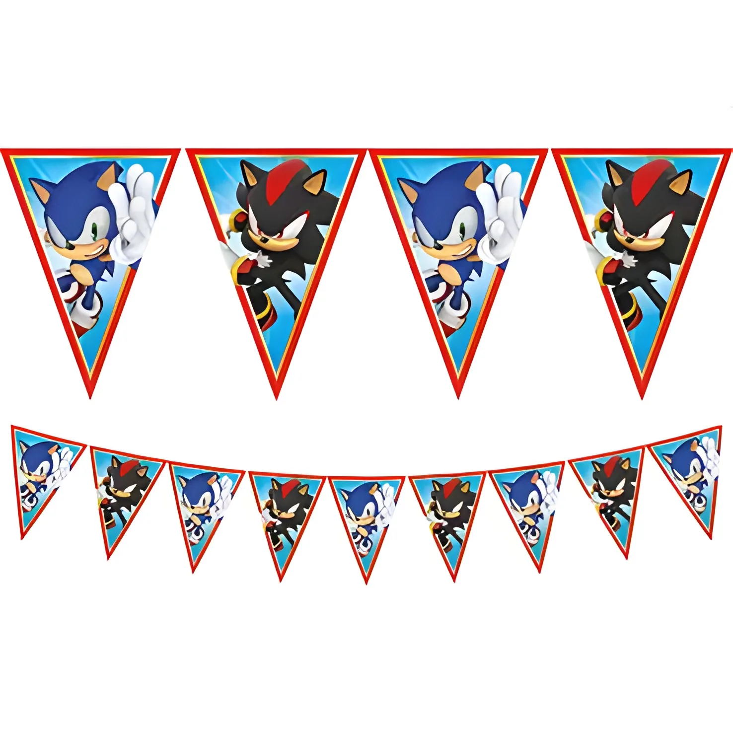 Τριγωνικά Σημαιάκια Sonic 2,3m