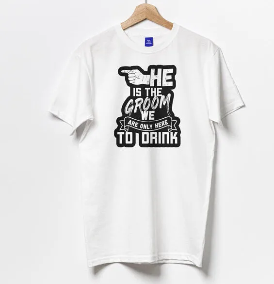 Μπλούζα Bachelor- Only here to Drink