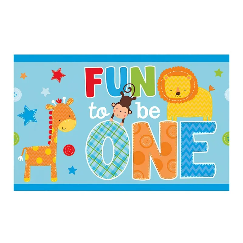 Τραπεζομάντηλο Fun to be One γαλάζιο