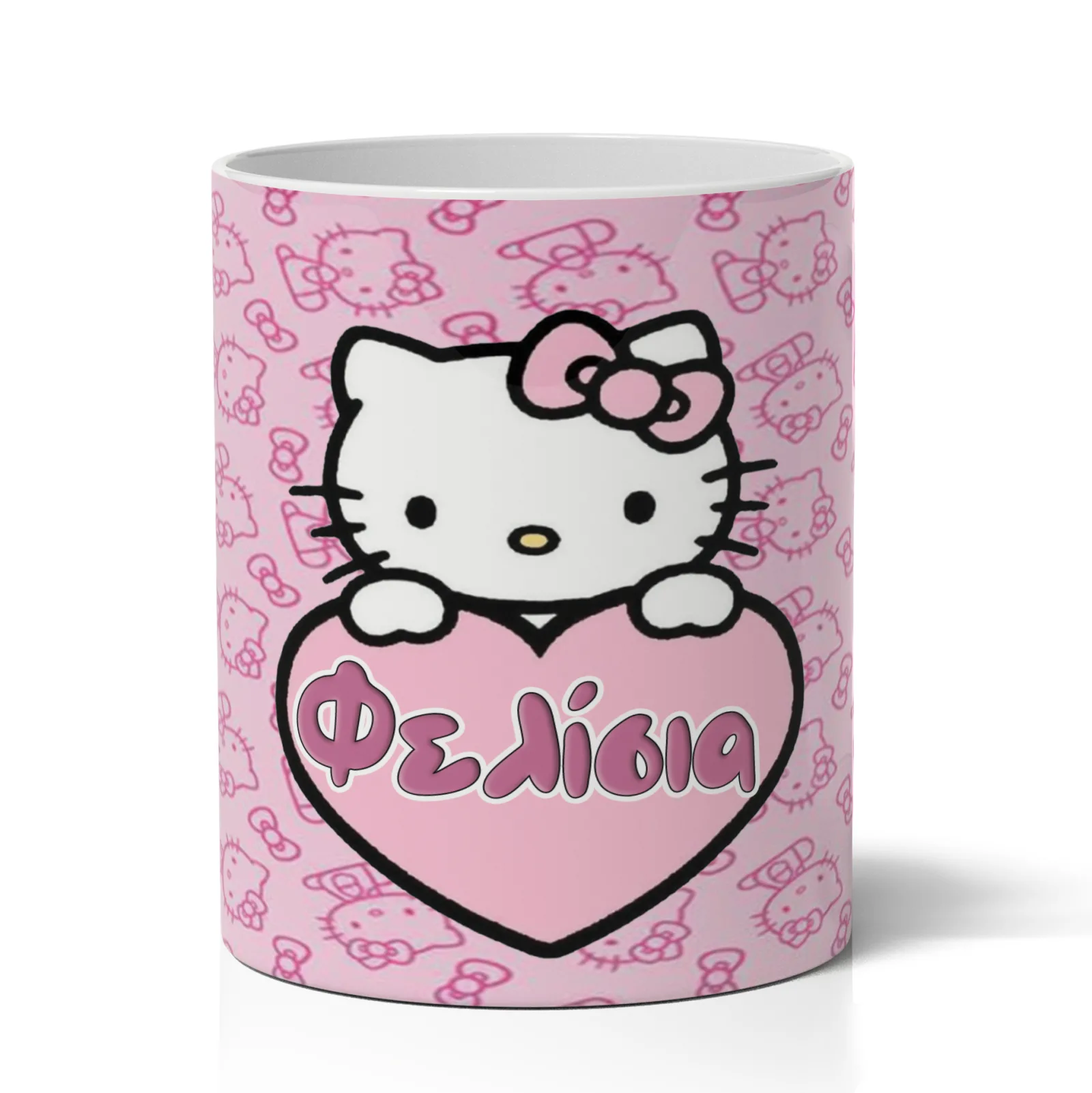 Μολυβοθήκη με Όνομα - Hello Kitty