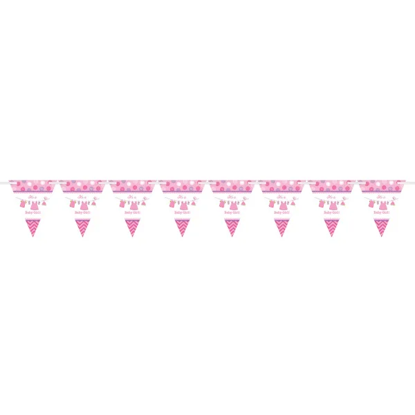 Τριγωνικά Σημαιάκια Baby Girl