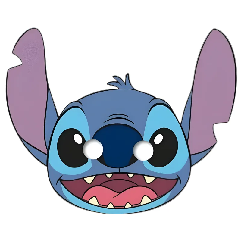 Χάρτινες Μάσκες Stitch (6 τεμ)