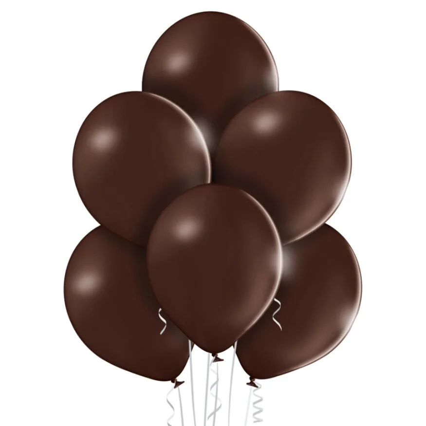 Pastel Cocoa Brown Λάτεξ μπαλόνι