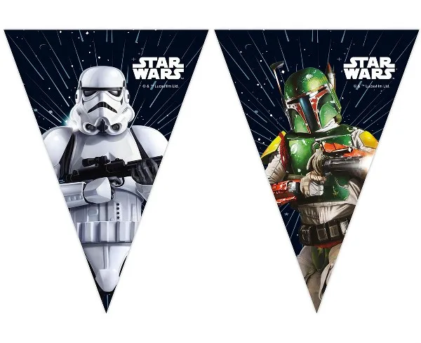 Τριγωνικά Σημαιάκια Star Wars Galaxy (230cm)