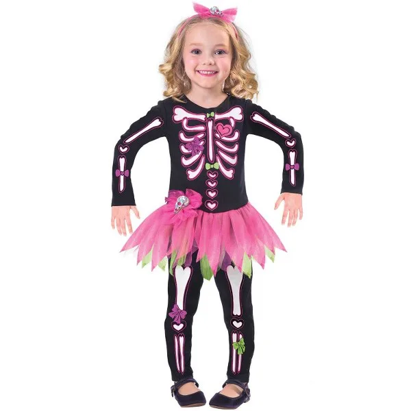 Παιδική Στολή Fancy Bones Skeleton