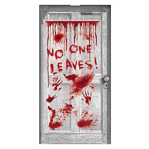 Διακοσμητικό πόρτας No One Leaves