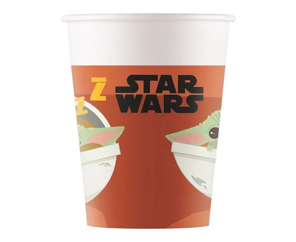 Ποτήρια πάρτυ Star Wars Grogu (8 τεμ)