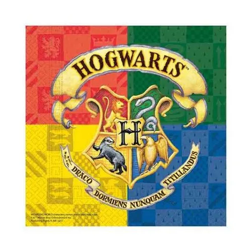 Χαρτοπετσέτες Harry Potter - Hogwarts Houses (20 τεμ)