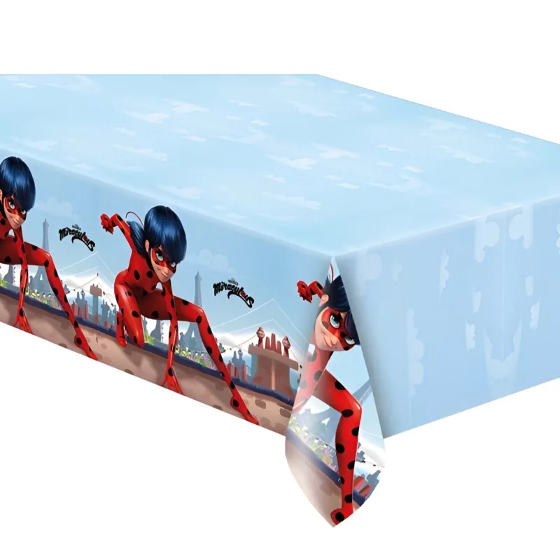 Τραπεζομάντηλο πάρτυ Miraculous Ladybug (180x120cm)
