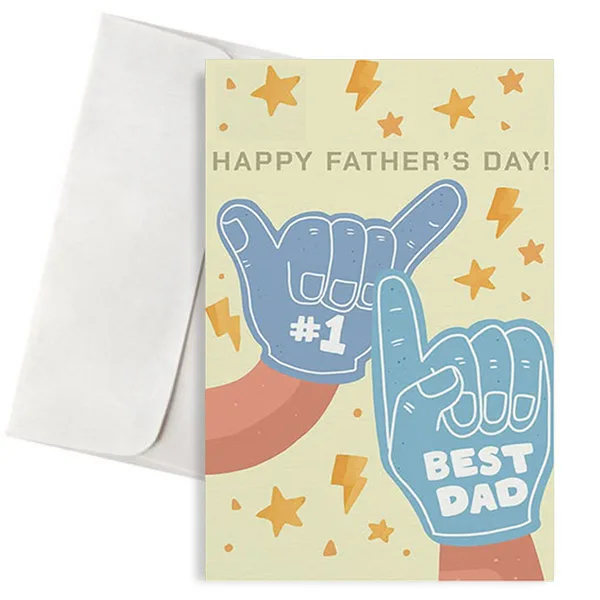 Ευχετήρια Κάρτα για Μπαμπά – Best Dad