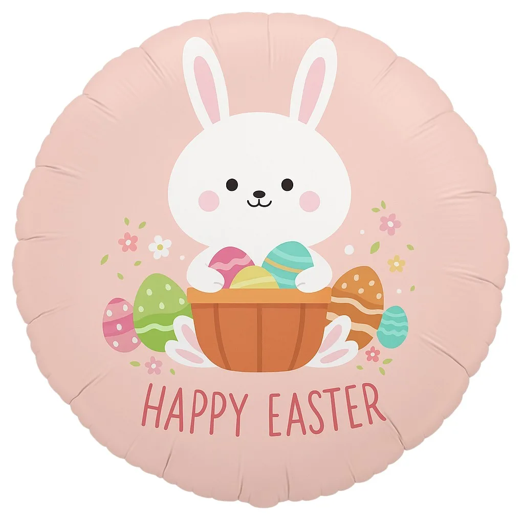 18'' Μπαλόνι Λαγουδάκι Happy Easter