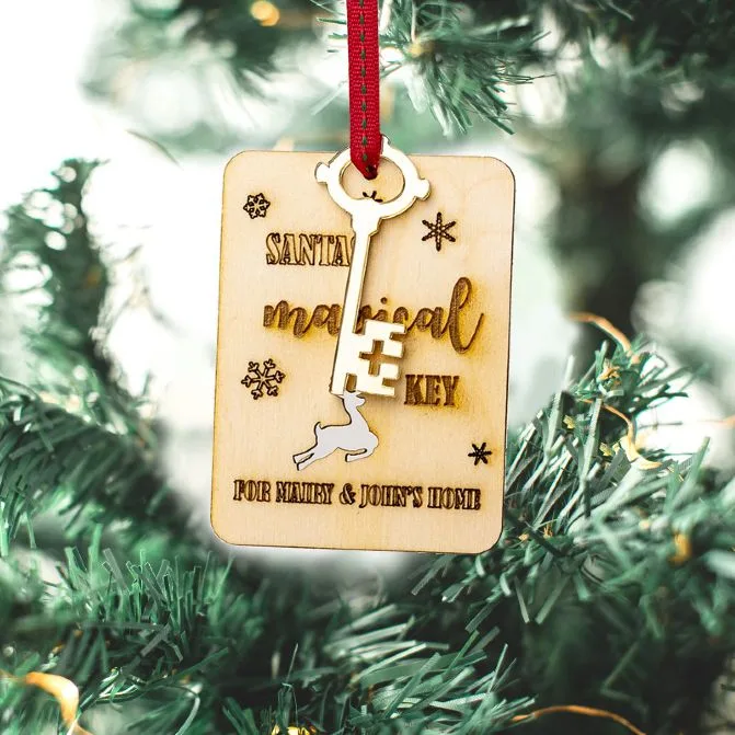 Χριστουγεννιάτικο Στολίδι Santa's Magical Key