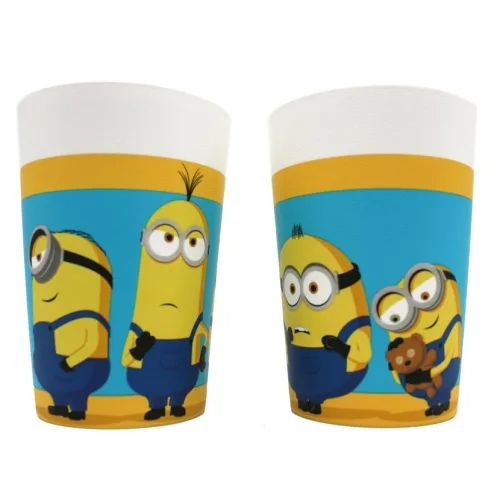 Ποτήρια πολλαπλών χρήσεων Minions Rise of Gru (2 τεμ)