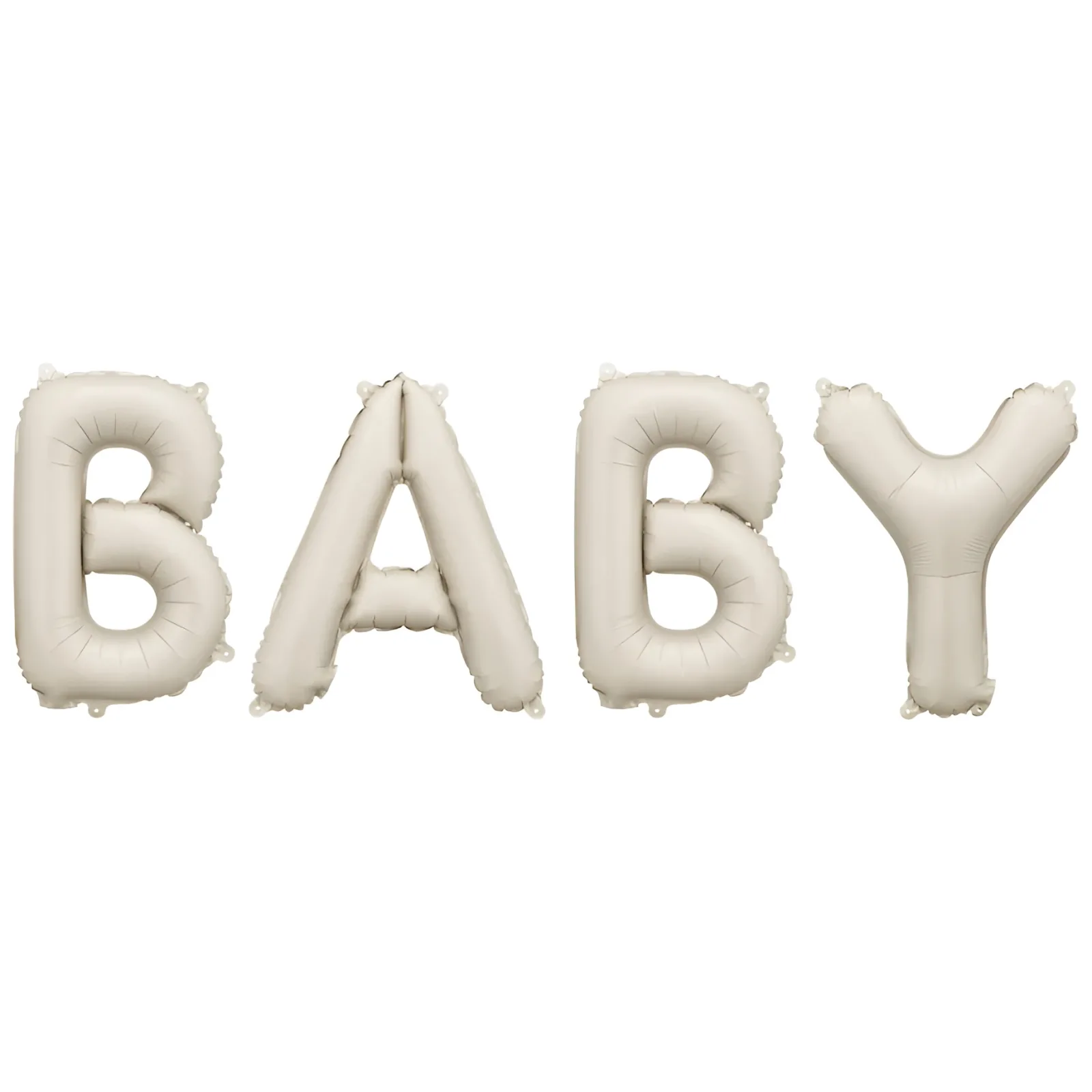 55" Μπαλόνι φράση 'Baby' - Μπεζ