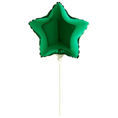 5" Mini Shape Μπαλόνι Αστέρι Πράσινο