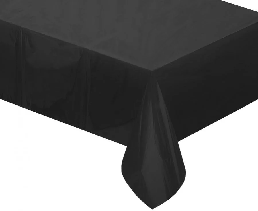 Τραπεζομάντηλο Foil Μαύρο Ματ