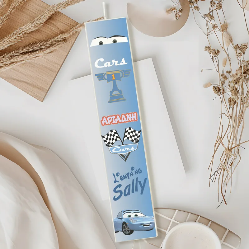 Λαμπάδα McQueen Cars Sally Τυπωμένη