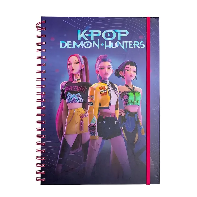Τετράδιο Σπιράλ A4 - K-Pop Demon Hunters