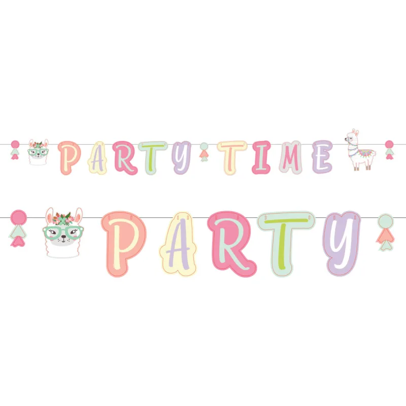 Γιρλάντα Λάμα "Party Time" 240 cm
