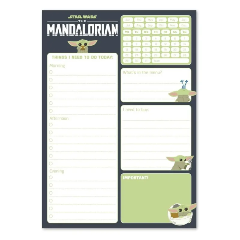 Ημερολόγιο / Daily Planner - The Mandalorian