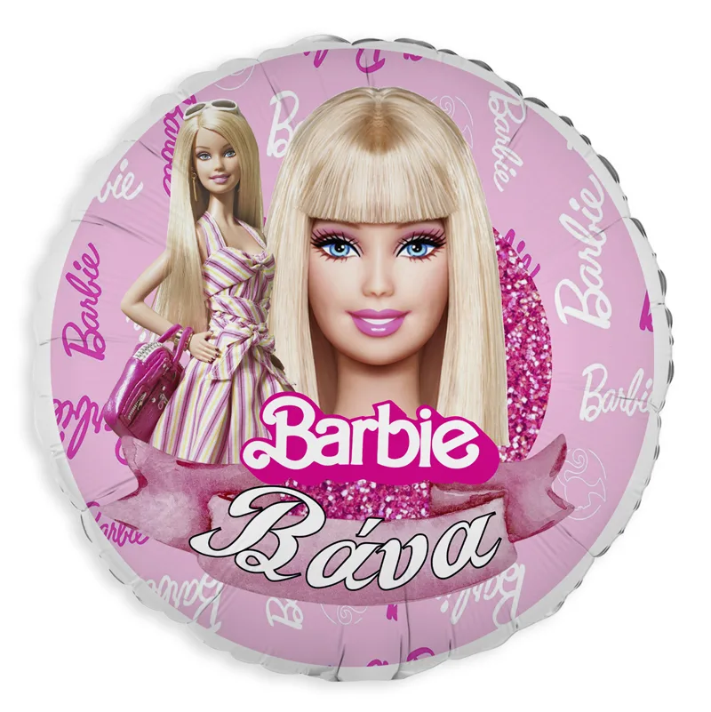 18" Μπαλόνι Foil Στρογγυλό Tυπωμένο - Barbie