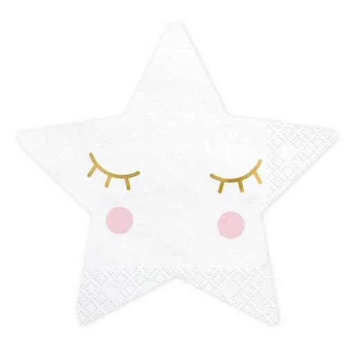 Χαρτοπετσέτες σχηματικές Little Star (20 τεμ)