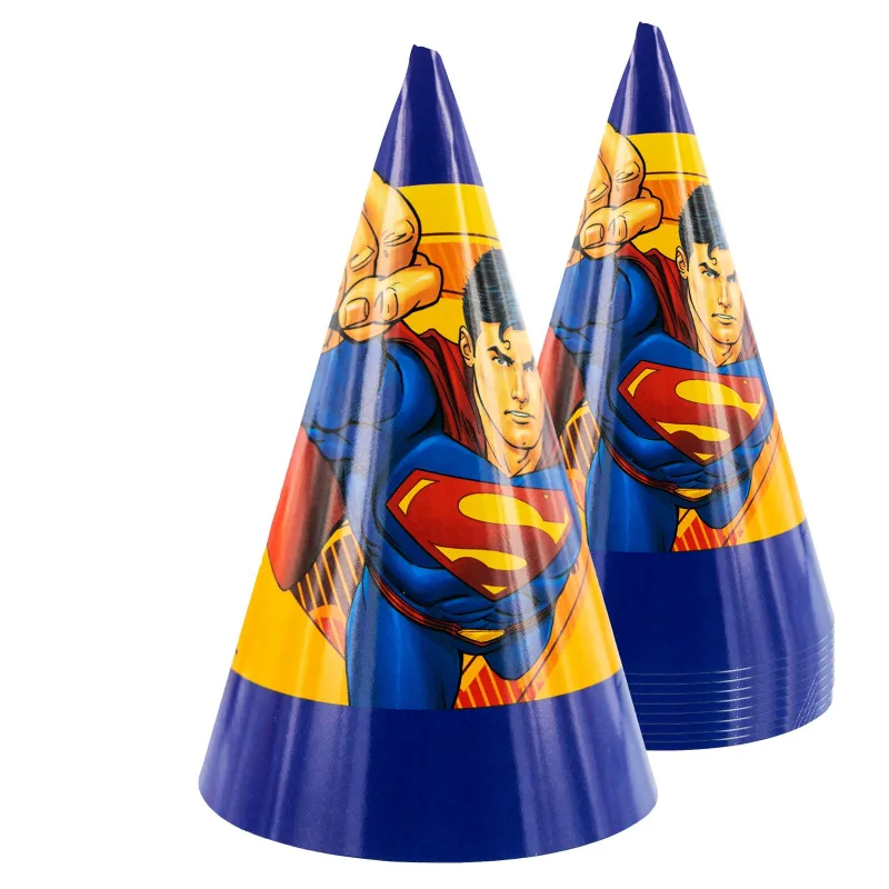 Καπελάκια πάρτυ Superman (10 τεμ)