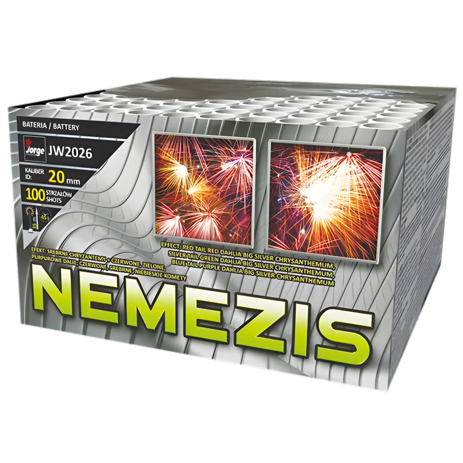 Εναέρια Πυροτεχνήματα 100 Βολών - Nemezis