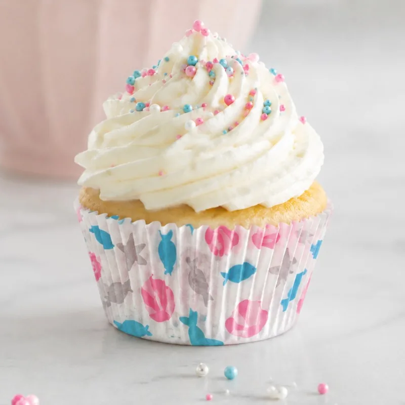 Θήκες για cupcakes Γοργόνα (48 τεμ)