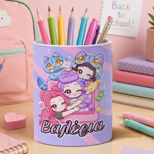 Μολυβοθήκη με Όνομα - K-Pop Little Singers