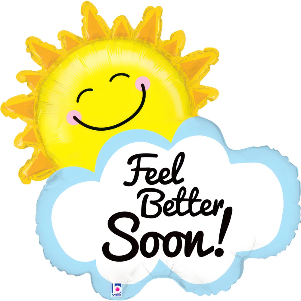 26" Μπαλόνι Ήλιος Feel better soon
