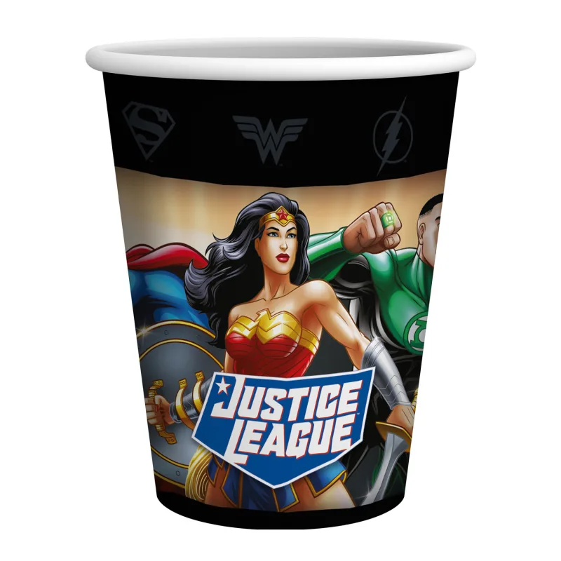 Ποτήρια πάρτυ Justice League (10 τεμ)