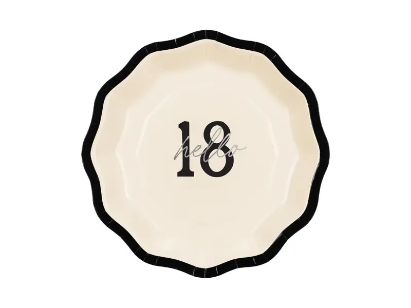 Πιάτα "Hello 18" (6 τεμ)