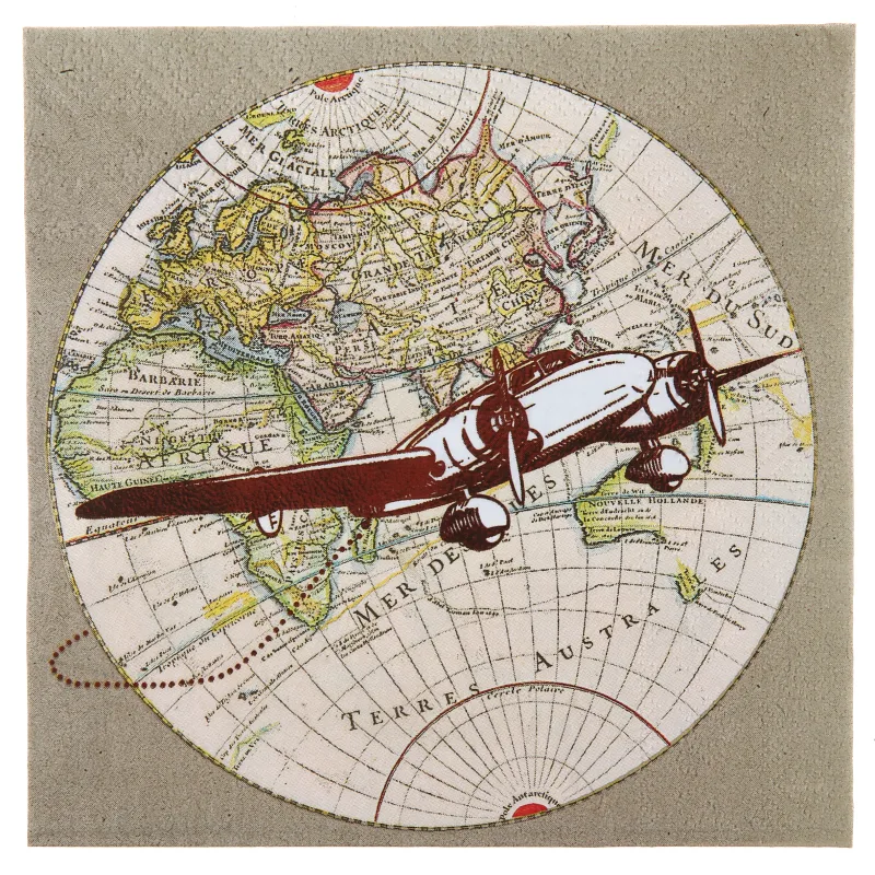 Χαρτοπετσέτες Vintage Traveler (20 τεμ)