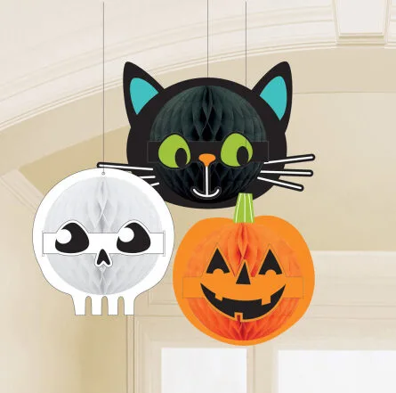 Διακοσμητικές Κυψέλες Halloween Friends (3 τεμ)