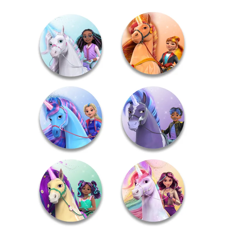 Κονκάρδες Unicorn Academy (6 τεμ)