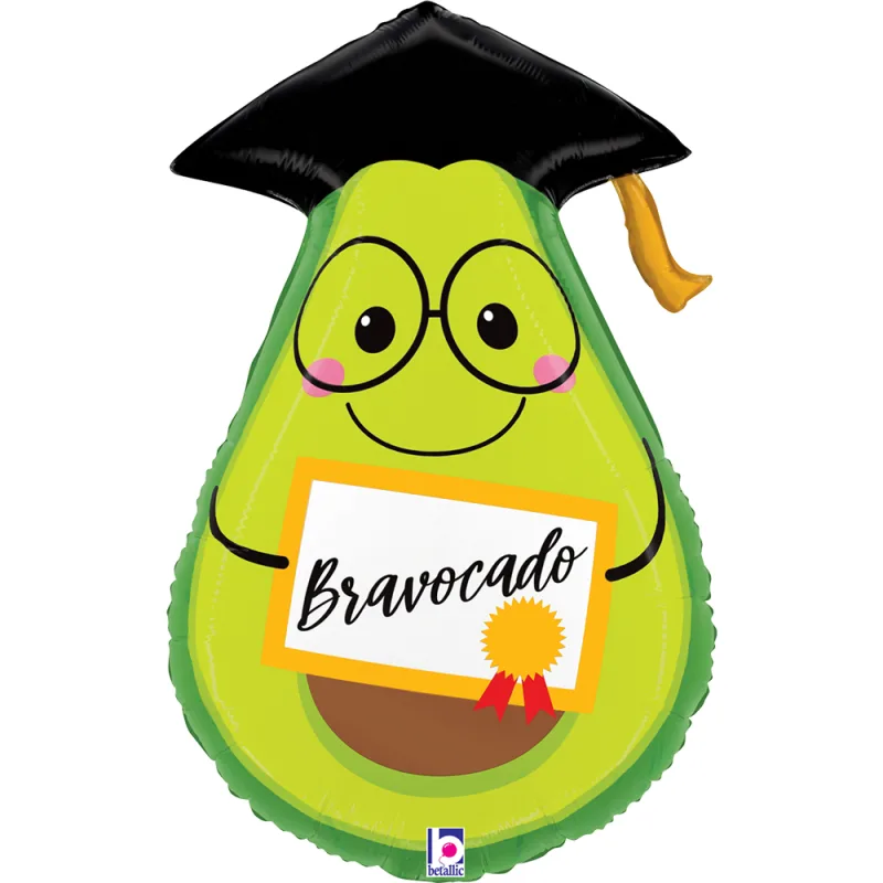25" Μπαλόνι Αποφοίτησης Bravocado