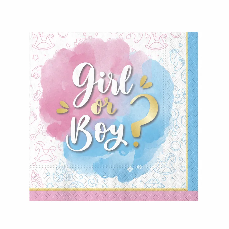 Χαρτοπετσέτες – Girl or Boy (20 Τεμ)