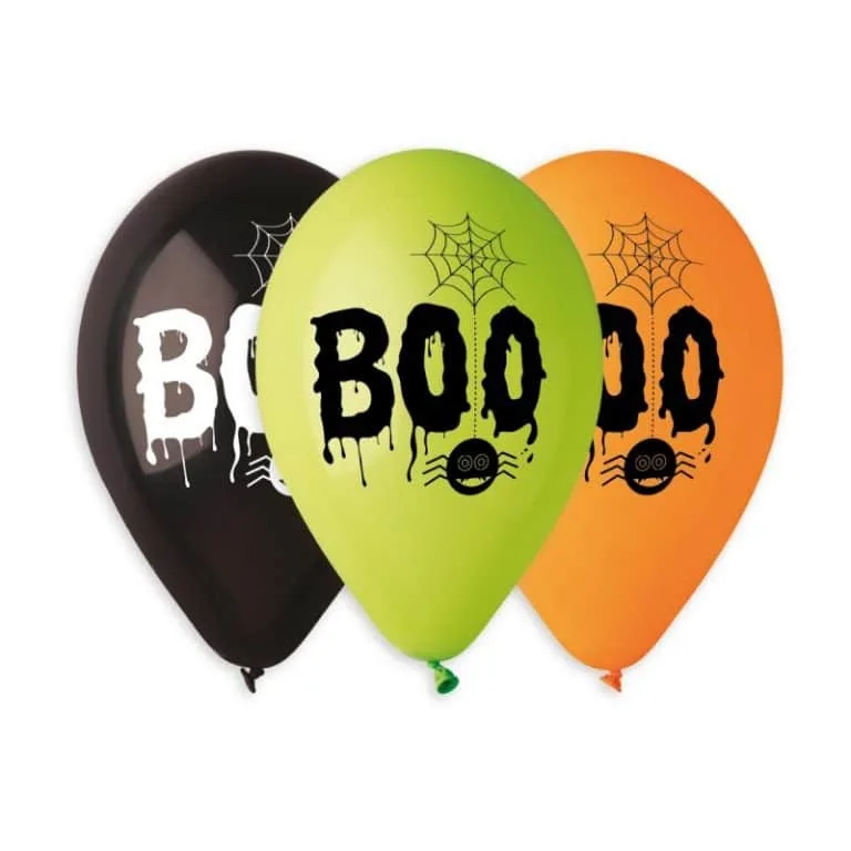 Μπαλόνια Spider Boo 13" (25 τεμ)