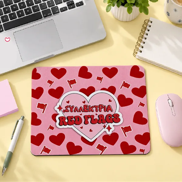 Mouse Pad - Συλλέκτρια Red Flags